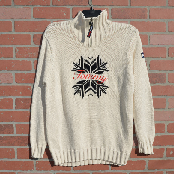 Tommy Hilfiger Men's Long Sleeve Sweater Sz Large - Picture 1 of 8